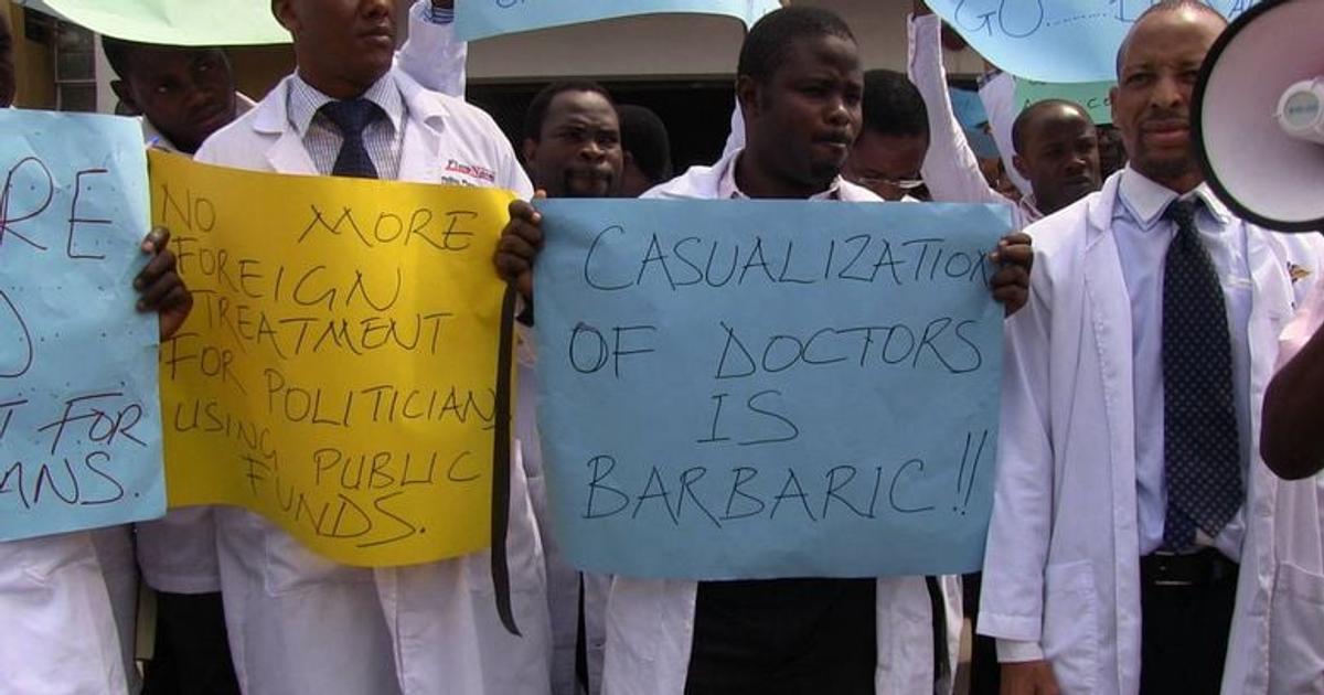 Resident doctors give FG 21-day ultimatum over kid