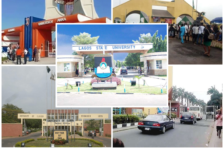 2025 UTME: Top 5 Nigerian universities students chose most
