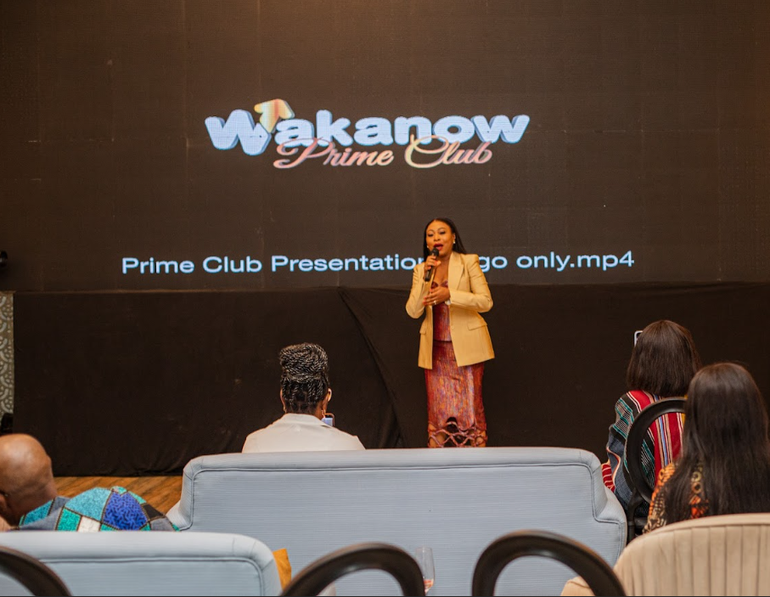 Chief Executive Officer, Wakanow.com Nigeria Group, Adenike Macaulay, at the launch of Wakanow Prime Club, an exclusive premium travel membership, held last Friday, July 4, in Victoria Island.