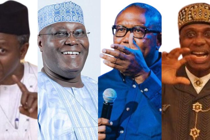 ADC: 4 aspirants jostling for coalition ticket to kick Tinubu out in 2027