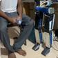 “Government says fry akara, but this guy built a robot” — Nigerians react as young man shows off robot he created from scratch (see video)