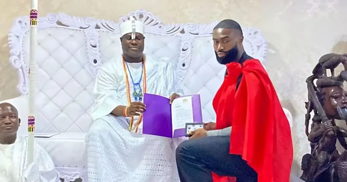 At 29, NBA champion Jaylen Brown comes home to Africa, visits Ooni of Ife and receives Yoruba ancestral name