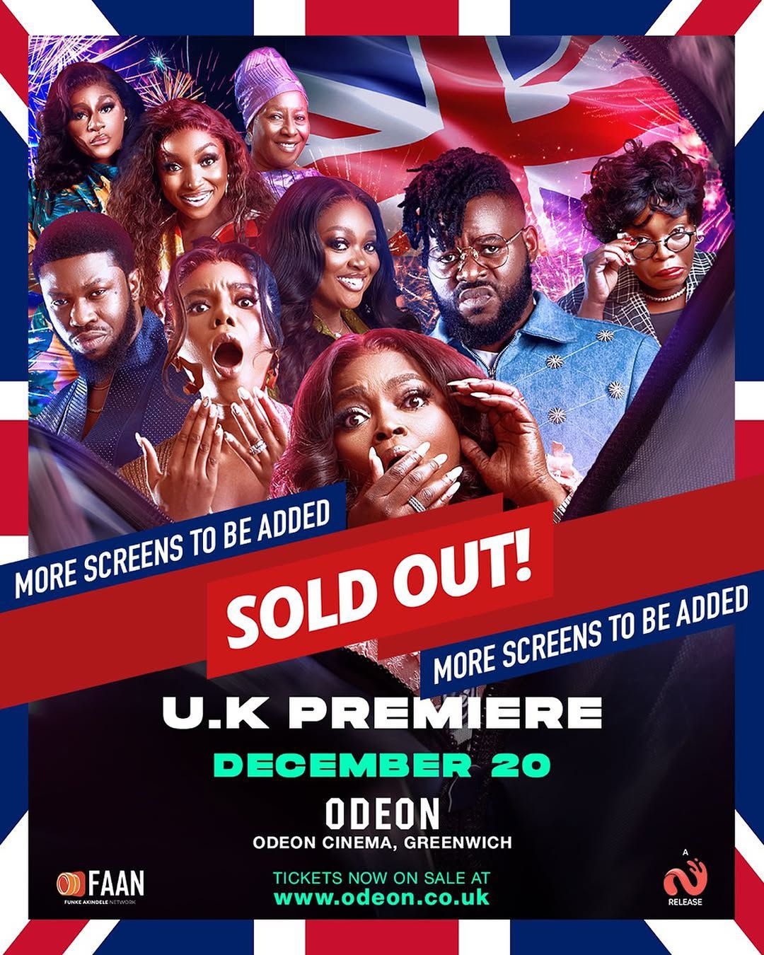 'Everybody Loves Jenifa' sells out ahead of UK premiere on December 20