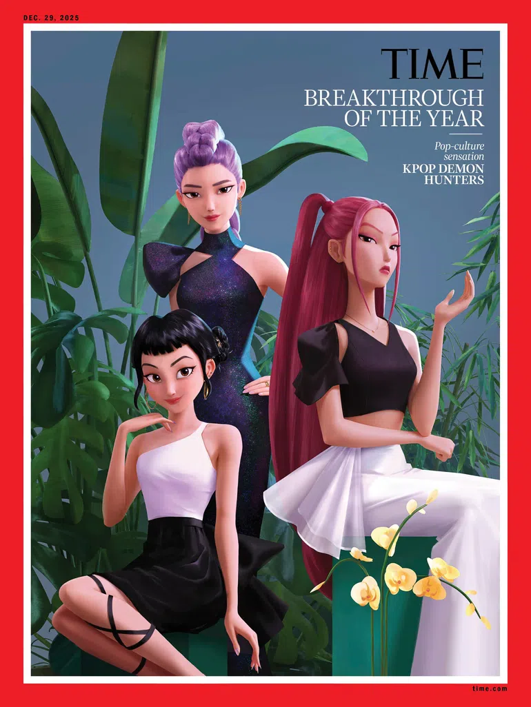 KPop Demon Hunters Is Time Magazine's Breakthrough of the Year