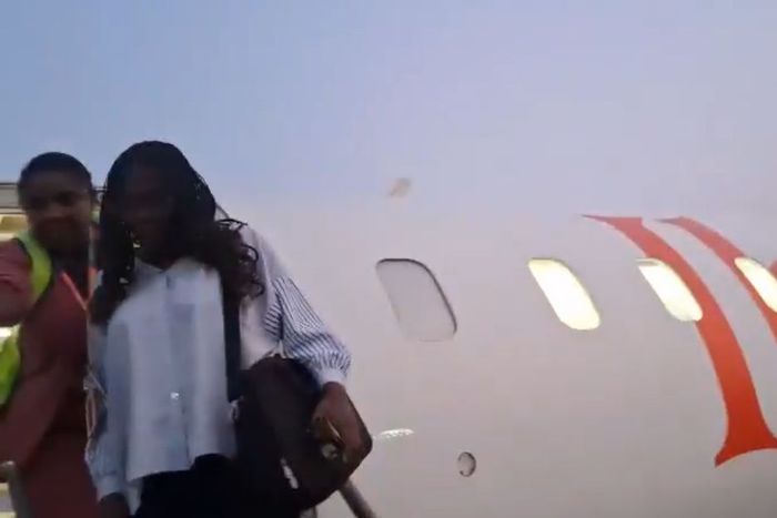 Angry passengers mob fellow traveller for blocking Abuja-bound flight