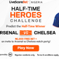 LiveScoreBet Arsenal vs Chelsea watch party