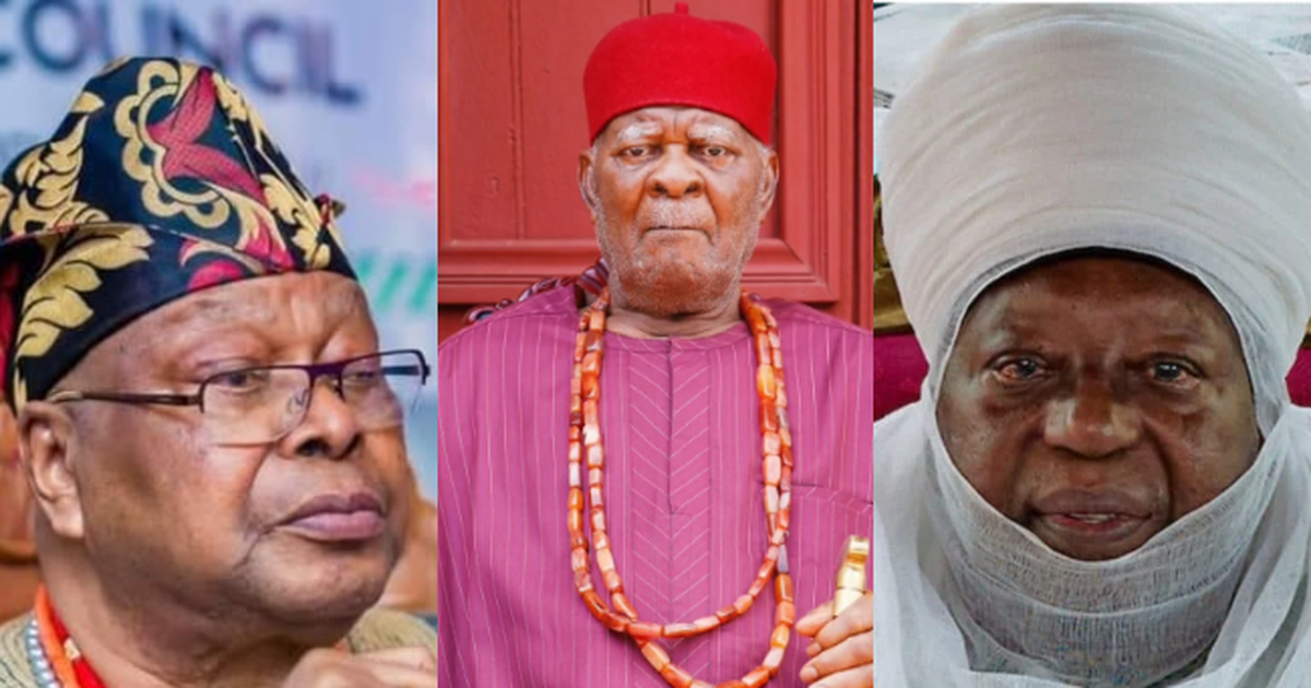 Seven longest-reigning traditional rulers in Nigerian history and what sets them apart
