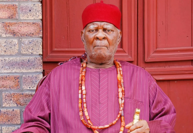 Igwe Kenneth Orizu III of Nnewi, one of Nigeria’s longest-reigning monarchs.