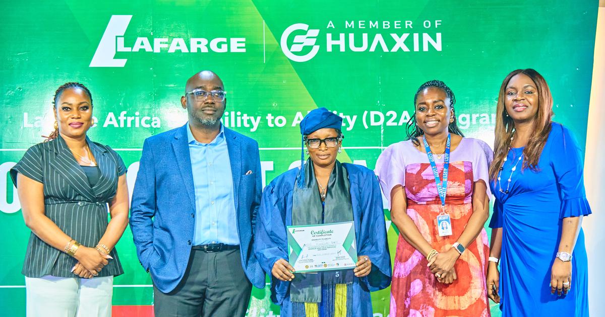 Lafarge Africa Empowers 100 Persons with Disabilities Through D2A Programme