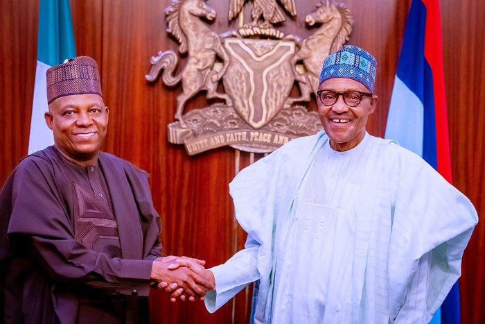Tinubu secretly ends Shettima to check on ailling Buhari in London