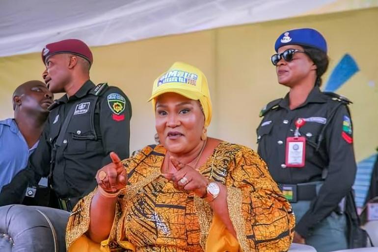 The wife of Osun State Governor, Titilola Adeleke