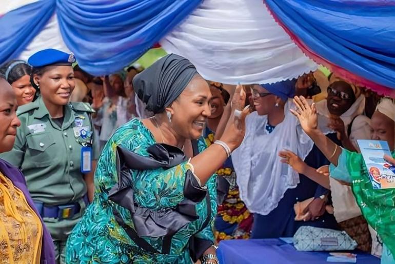 The wife of Osun State Governor, Titilola Adeleke