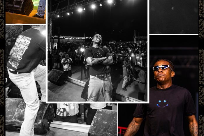 Small Doctor surprises fan with bundle of cash at Goldberg Takeover Party in Ejigbo