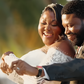 Watch: Nollywood actor Stan Nze and wife, Blessing, renew wedding vows after five years in romantic waterfront ceremony