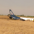 5 survivors rescued as cargo plane skids off Abuja runway