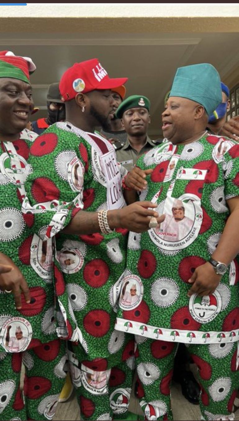 Davido uncle Ademola Adeleke