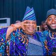 Davido and his Uncle Ademola Adeleke
