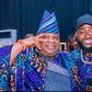 Davido and his Uncle Ademola Adeleke