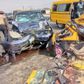 7 injured on Lagos-Badagry Expressway as commercial bus collides with Camry