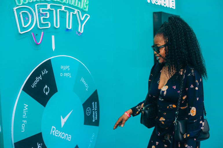 Spin The Wheel at AprokoNationFiestaXRexona