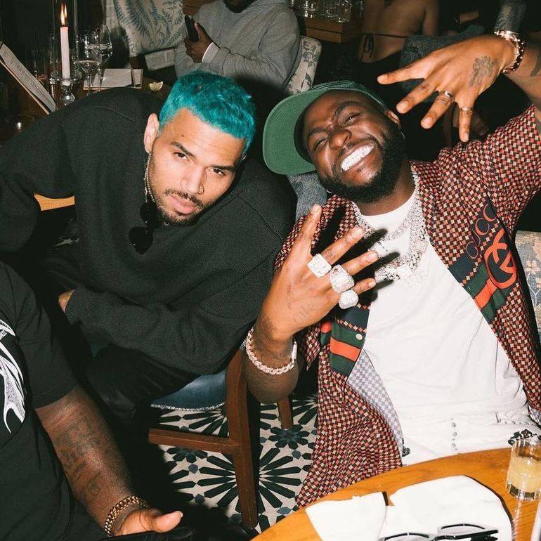 Davido and Chris Brown