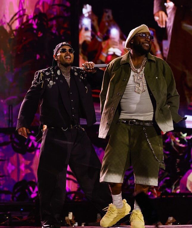 Davido and Chris Brown