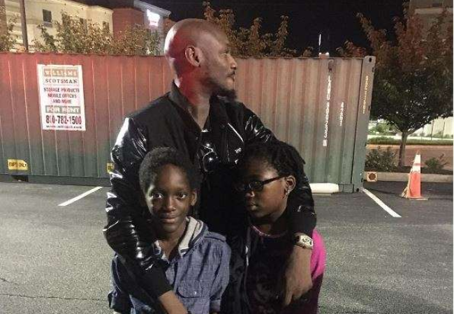 Tuface With His Kids
