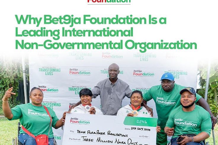 Why Bet9ja Foundation is leading international non-governmental organisation