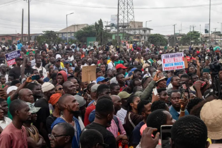 Lagos Youths Protest Blackouts as Tinubu Fails to Deliver on 24-Hour Power Promise