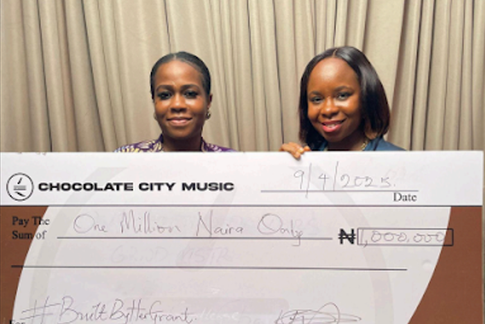 Chocolate City awards N1 million "Built By Her" grant to Thrivemamacare