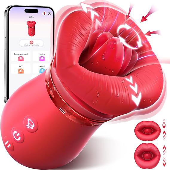 Sovokn 5-in-1 Kiss Sucking Vibrator