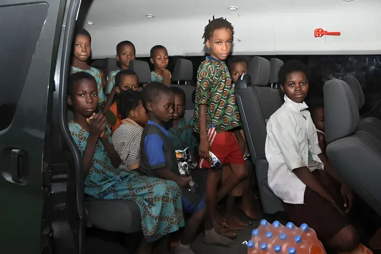 A viral video captures the immense relief of the rescued Oyo schoolchildren and teachers after a joint security task force successfully dismantled an Ansaru terrorist cell