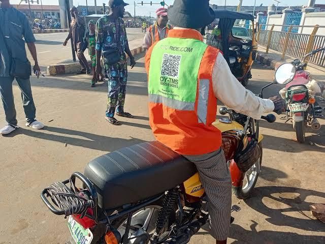 How Oyo’s QR-code Okada jacket works