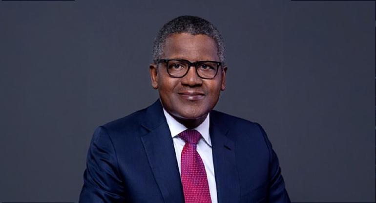 Aliko Dangote, richest man in Africa.