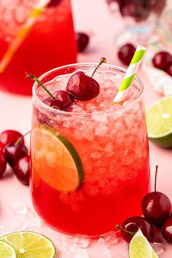 Holiday Cherry Lemonade