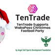 From the Number 10 Jersey to Community Impact: TenTrade Supports WakaPass Christmas Football Party