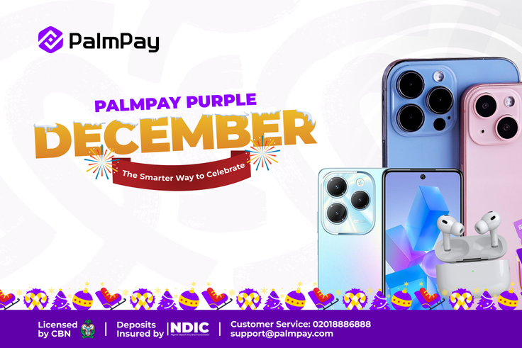 PalmPay Launches Purple December 2025: A Festive Month of Rewards and Community Moments