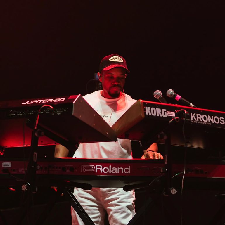 King Lekan is The Kingsmen Band leader and Davido's Music Director