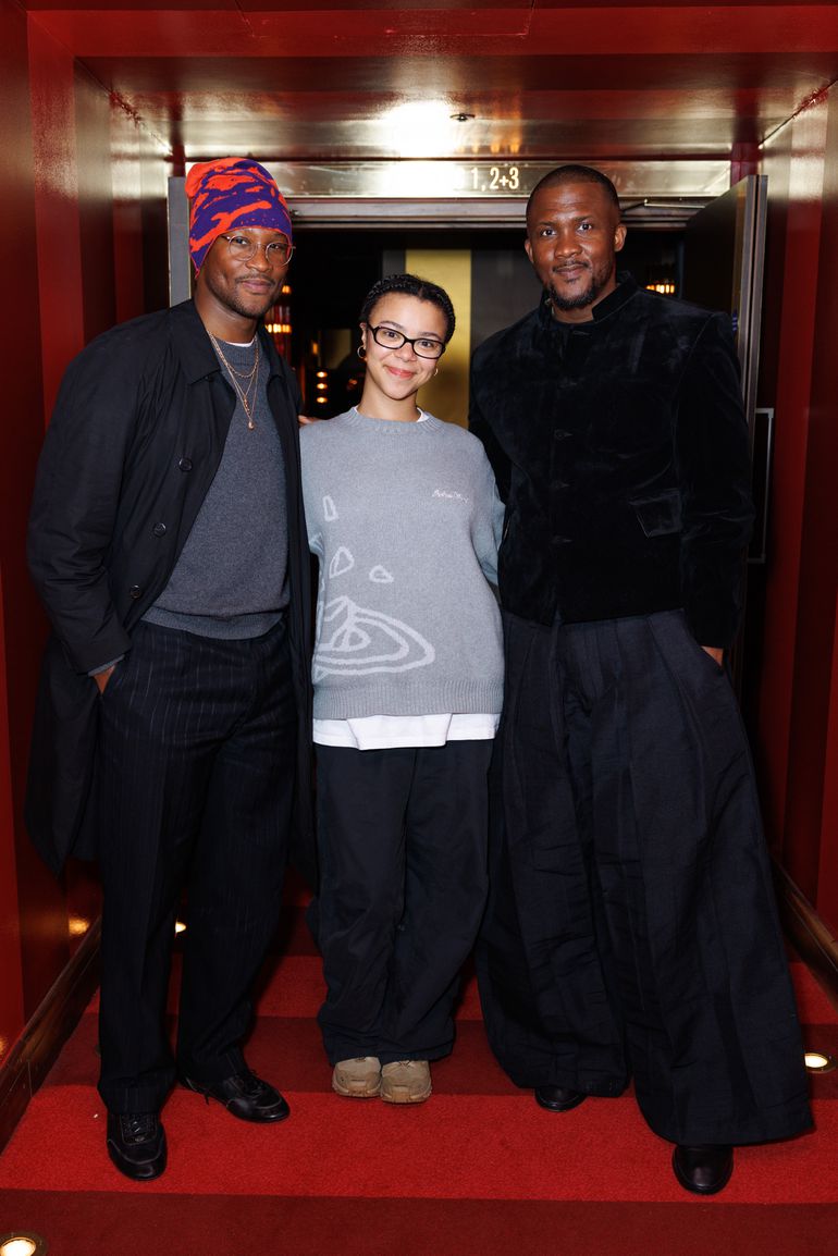 Akinola Davies Jr., India Amarteifio, and Wale Davies