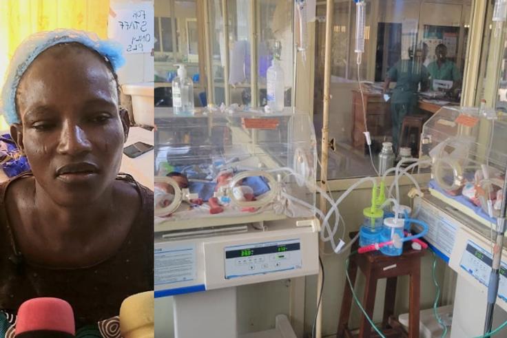 Mother or 5 Gives Birth to Set of Quadruplet (4 Babies) in Ogun State, Family Begs for Financial Support