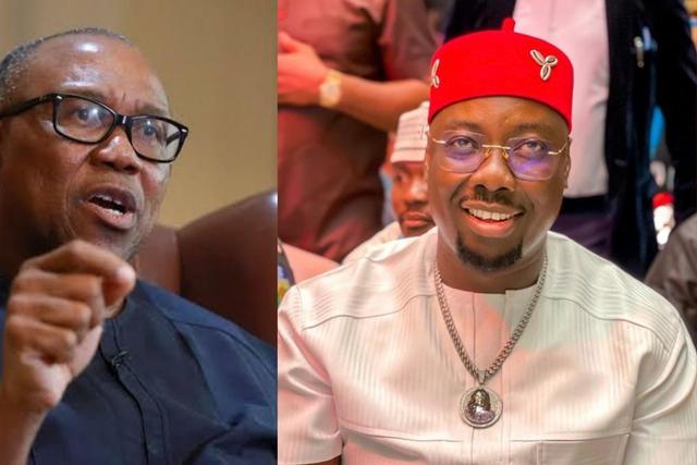 VIDEO: Obi Cubana scolds son at birthday party for disrespecting Peter Obi