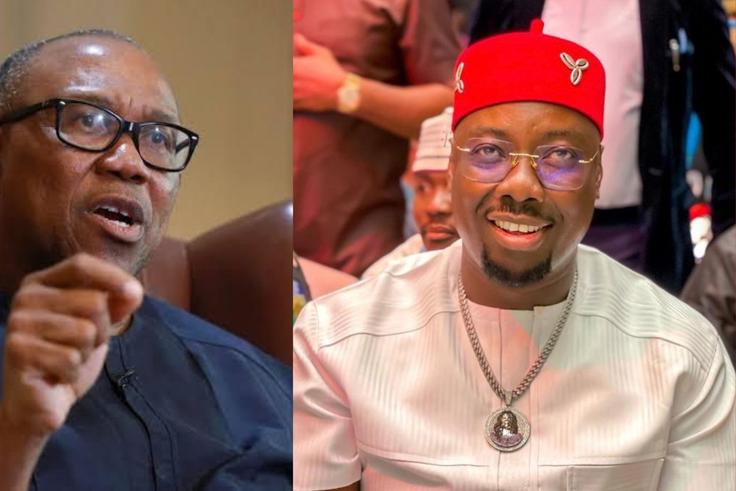 VIDEO: Obi Cubana scolds son at birthday party for disrespecting Peter Obi