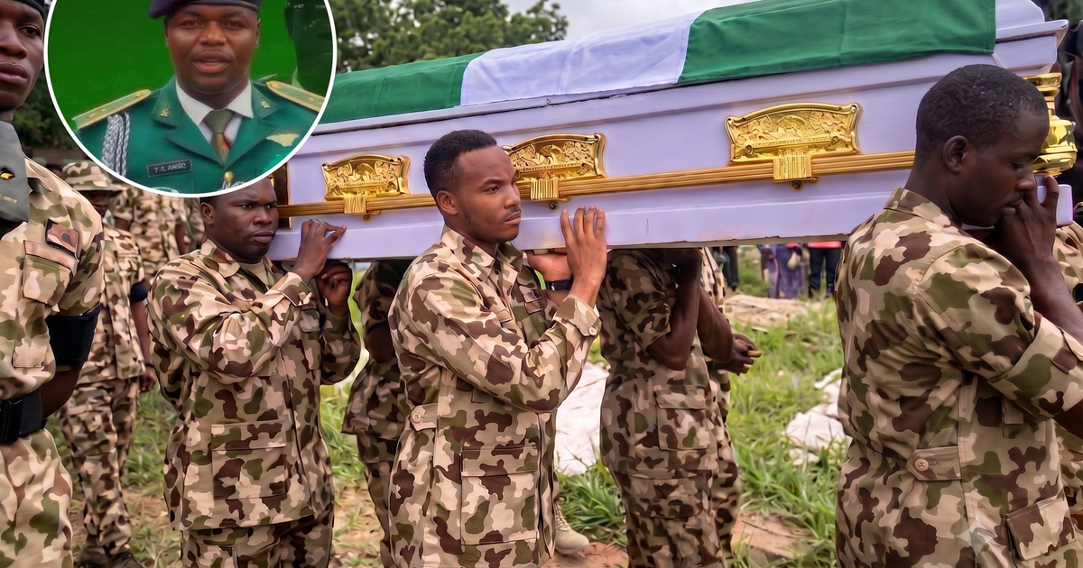 Army Lieutenant Killed in Oyo Rescue Buried with Full Honours