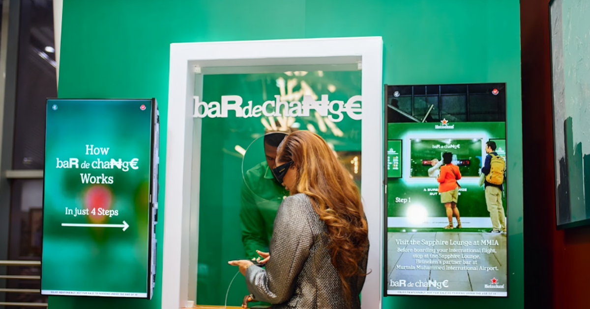 Heineken's Bar De Change: How Nigerian Travellers Get Beer at Home Prices Abroad