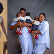 Video: Regina Chukwu denied entry into Lateef Adedimeji and Mo Bimpe's triplets' thanksgiving