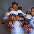 Shade Okoya’s look, Funke Akindele’s heartfelt prayers, K1’s performance and other moments from Lateef Adedimeji, Mo Bimpe’s triplets’ thanksgiving