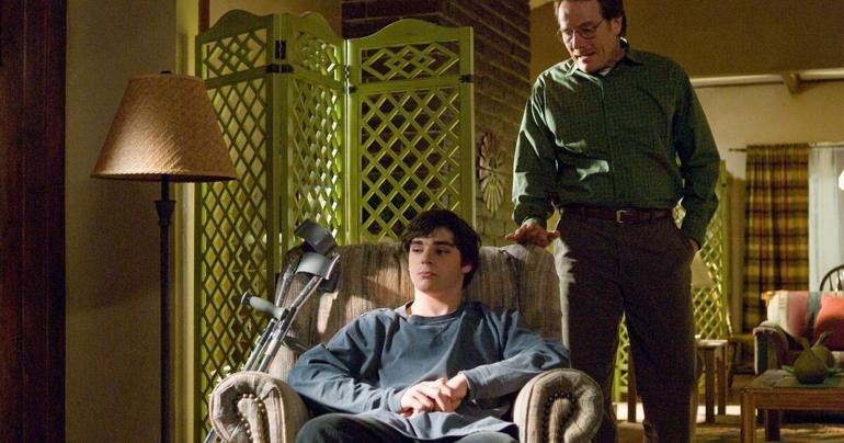 The actor behind Walter White Jr. (Source: LA Times)