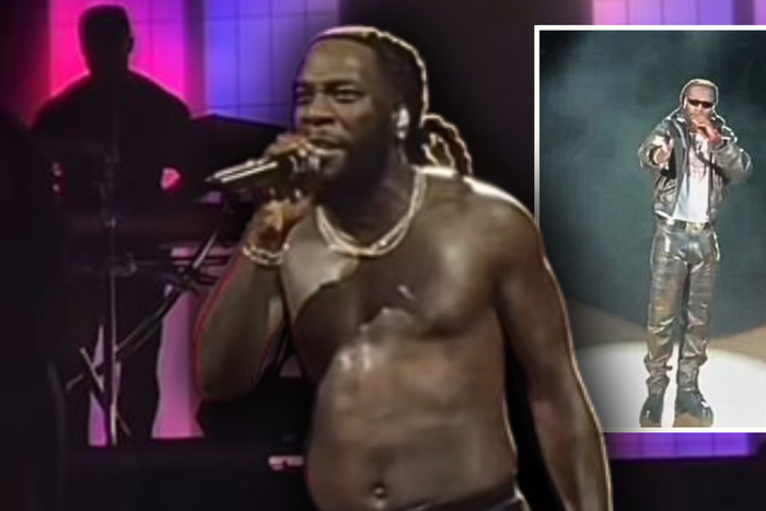 Burna Boy Shows “No Sign of Weakness” As He Kicks Out Sleeping Couple At His US Concert