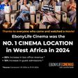 EbonyLife Cinemas grossed about ₦1 billion in 2024