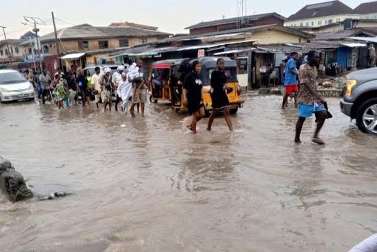 Flood in Lagos: Weather forecast predicts rain almost every day for the next 10 days